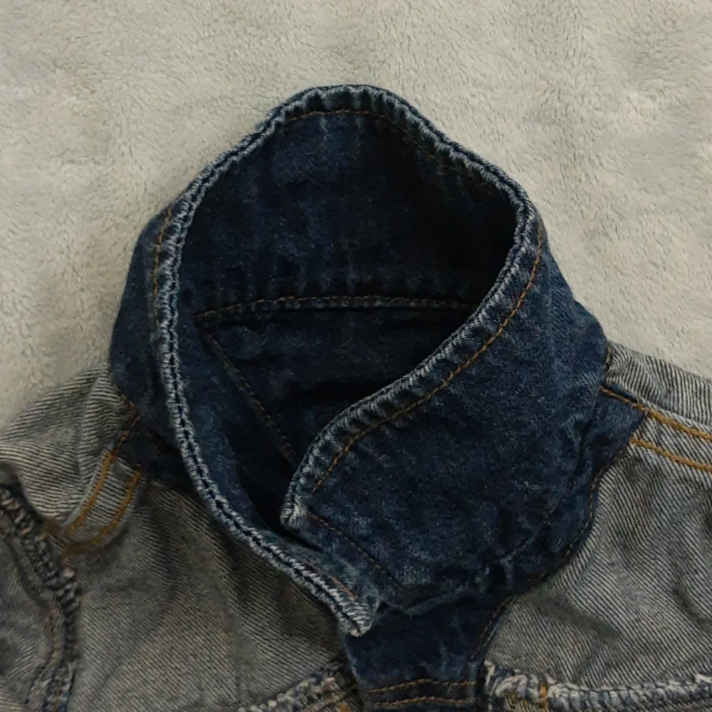 Tommy Hilfiger Snap Up Denim Jean Jacket 18-24 months VTG 1990s